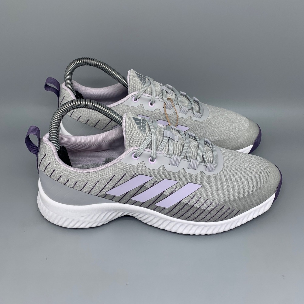 Adidas Response Bounce 2 Gray Purple Golf Shoes EF2004 Women's Sz‎ 7.5 New